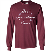 Load image into Gallery viewer, Best Grandma Ever Shirt Tribal Arrows Mother’s Day - Long Sleeve T-Shirt