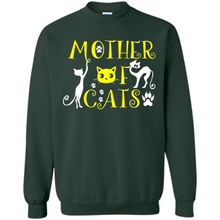 Load image into Gallery viewer, Cats T Shirt Hoodie Mother of Cats Mother’s Day - Sweatshirt
