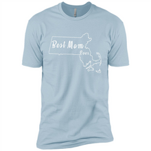 Load image into Gallery viewer, Best Mom Ever Shirt Massachusetts Mothers Day - Premium Short Sleeve T-Shirt