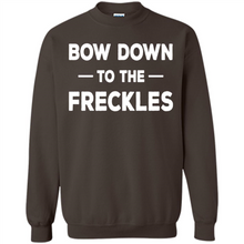 Load image into Gallery viewer, Bow Down to the Freckles Ginger Pride Mother’s Day - Sweatshirt