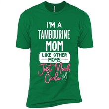 Load image into Gallery viewer, Cool Mothers Day T-Shirt Tambourine Mom - Premium Short Sleeve T-Shirt