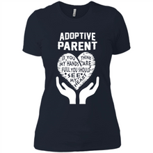 Load image into Gallery viewer, Adoptive Parent Mother’s Day - Ladies' Boyfriend T-Shirt