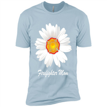 Load image into Gallery viewer, Daisy Firefighter Mom Funny Firefighter Gift Women Sweatshirt On Mother’s Day, Birthday - Premium Short Sleeve T-Shirt