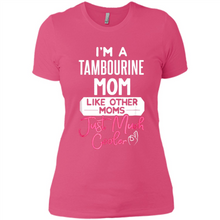 Load image into Gallery viewer, Cool Mothers Day T-Shirt Tambourine Mom - Ladies' Boyfriend T-Shirt