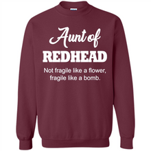 Load image into Gallery viewer, Aunt Of Redhead Definition Funny For Aunt On mother’s day - Sweatshirt
