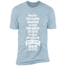 Load image into Gallery viewer, Barrel Racing Mom Mother’s Day - Premium Short Sleeve T-Shirt