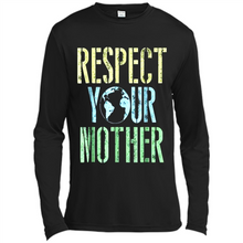Load image into Gallery viewer, Earth Day Shirt Respect Your Mother Vintage - Canvas Long Sleeve T-Shirt