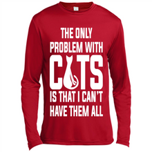 Load image into Gallery viewer, Cats T Shirt Hoodie Cats…I can’t have them all Mother’s Day - Canvas Long Sleeve T-Shirt