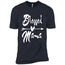 Load image into Gallery viewer, Blessed Mama – Funny And Novelty Gift On Mother’s Day - Premium Short Sleeve T-Shirt
