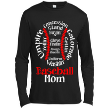 Load image into Gallery viewer, Baseball Mom Tee-Mother’s Day 2019 - Canvas Long Sleeve T-Shirt