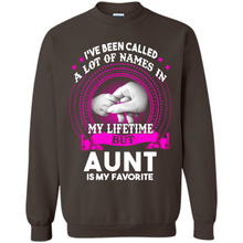 Load image into Gallery viewer, Aunt Is My Favorite Name Sweatshirt Mother’s Day Best Gift - Sweatshirt