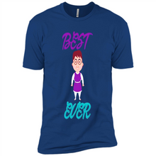 Load image into Gallery viewer, Best Mom Ever Cartoon Mother’s Day - Premium Short Sleeve T-Shirt