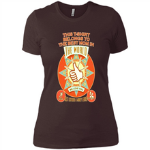 Load image into Gallery viewer, BEST MOM Mother’s Day - Ladies' Boyfriend T-Shirt