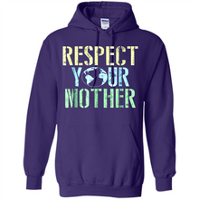 Load image into Gallery viewer, Earth Day Shirt Respect Your Mother Vintage - Hoodie