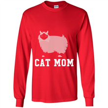 Load image into Gallery viewer, Birman Cat Mom – Mothers Day - Long Sleeve T-Shirt