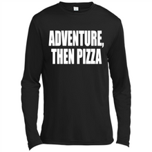 Load image into Gallery viewer, Adventure Then Pizza Junk Food Lover Foodie T-Shirt Mother’s Day Gift ideas - Canvas Long Sleeve T-Shirt