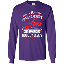 Load image into Gallery viewer, A Gram-Cracker’s Love Feels like nobody else’s Mother’ Day - Long Sleeve T-Shirt