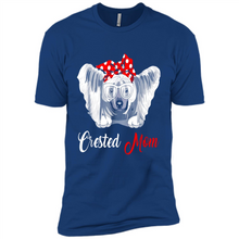 Load image into Gallery viewer, Chinese Crested Mom Tshirt, Birthday Gift, Mother Day Outfit - Premium Short Sleeve T-Shirt