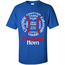 Load image into Gallery viewer, Baseball Mom Tee-Mother’s Day 2019 - Shirt