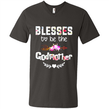 Load image into Gallery viewer, Blessed To Be Called Godmother Funny Mother’s Day, Godmother Gift - Men's V-Neck