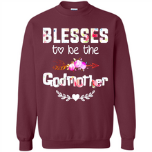 Load image into Gallery viewer, Blessed To Be Called Godmother Funny Mother’s Day, Godmother Gift - Sweatshirt