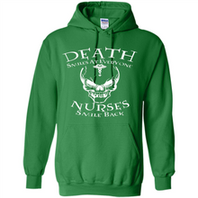 Load image into Gallery viewer, Death Smiles At Everyone Nurses Smile Back Shirt Mothers Day - Hoodie