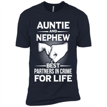 Load image into Gallery viewer, Auntie And Nephew – Best Partners In Crime For Life, Best mother’s day - Premium Short Sleeve T-Shirt