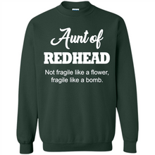 Load image into Gallery viewer, Aunt Of Redhead Definition Funny For Aunt On mother’s day - Sweatshirt