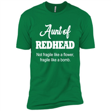 Load image into Gallery viewer, Aunt Of Redhead Definition Funny For Aunt On mother’s day - Premium Short Sleeve T-Shirt
