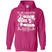 Load image into Gallery viewer, Always Remember Daughter Mom Viking - Hoodie