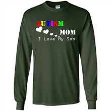 Load image into Gallery viewer, Autism mon t shirt Mothers Day - Long Sleeve T-Shirt