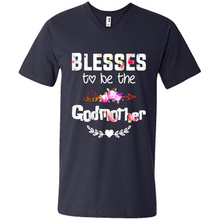 Load image into Gallery viewer, Blessed To Be Called Godmother Funny Mother’s Day, Godmother Gift - Men's V-Neck