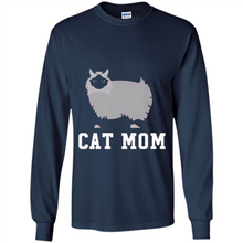 Load image into Gallery viewer, Birman Cat Mom – Mothers Day - Long Sleeve T-Shirt
