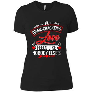 A Gram-Cracker’s Love Feels like nobody else’s Mother’ Day - Ladies' Boyfriend T-Shirt