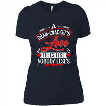 Load image into Gallery viewer, A Gram-Cracker’s Love Feels like nobody else’s Mother’ Day - Ladies&#39; Boyfriend T-Shirt