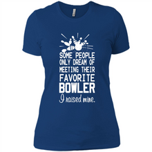 Load image into Gallery viewer, Bowling Mom Mother’s Day - Ladies' Boyfriend T-Shirt