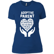 Load image into Gallery viewer, Adoptive Parent Mother’s Day - Ladies' Boyfriend T-Shirt
