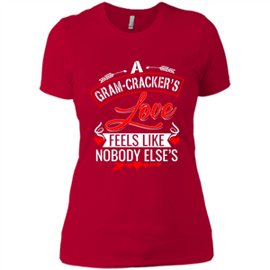 A Gram-Cracker’s Love Feels like nobody else’s Mother’ Day - Ladies' Boyfriend T-Shirt