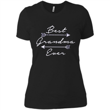 Load image into Gallery viewer, Best Grandma Ever Shirt Tribal Arrows Mother’s Day - Ladies' Boyfriend T-Shirt