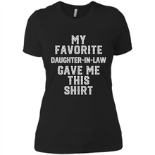 Load image into Gallery viewer, Father Mother in Law Funny Mother's Father's day - Ladies' Boyfriend T-Shirt