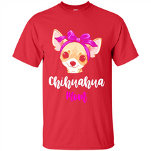 Load image into Gallery viewer, Chihuahua Mom With Purple Hairpin Funny mother’s day Gift For Dog Lovers - Shirt