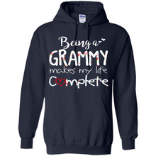 Load image into Gallery viewer, Being A Grandmy Makes My Life Complete – Memorable Mother’s Day Gift For Grandmother - Hoodie