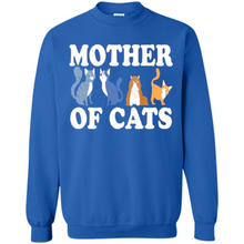 Load image into Gallery viewer, Cats T Shirt Hoodie Mother of Cats Mother’s Day1 - Sweatshirt