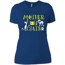 Load image into Gallery viewer, Cats T Shirt Hoodie Mother of Cats Mother’s Day - Ladies' Boyfriend T-Shirt