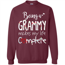 Load image into Gallery viewer, Being A Grandmy Makes My Life Complete – Memorable Mother’s Day Gift For Grandmother - Sweatshirt
