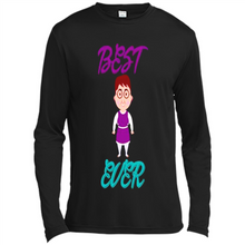Load image into Gallery viewer, Best Mom Ever Cartoon Mother’s Day - Canvas Long Sleeve T-Shirt