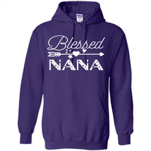 Load image into Gallery viewer, Blessed Nana Christmas Mother’s Day Birthday Grandma - Hoodie