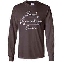 Load image into Gallery viewer, Best Grandma Ever Shirt Tribal Arrows Mother’s Day - Long Sleeve T-Shirt