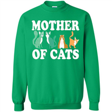 Load image into Gallery viewer, Cats T Shirt Hoodie Mother of Cats Mother’s Day1 - Sweatshirt