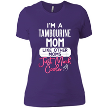 Load image into Gallery viewer, Cool Mothers Day T-Shirt Tambourine Mom - Ladies' Boyfriend T-Shirt